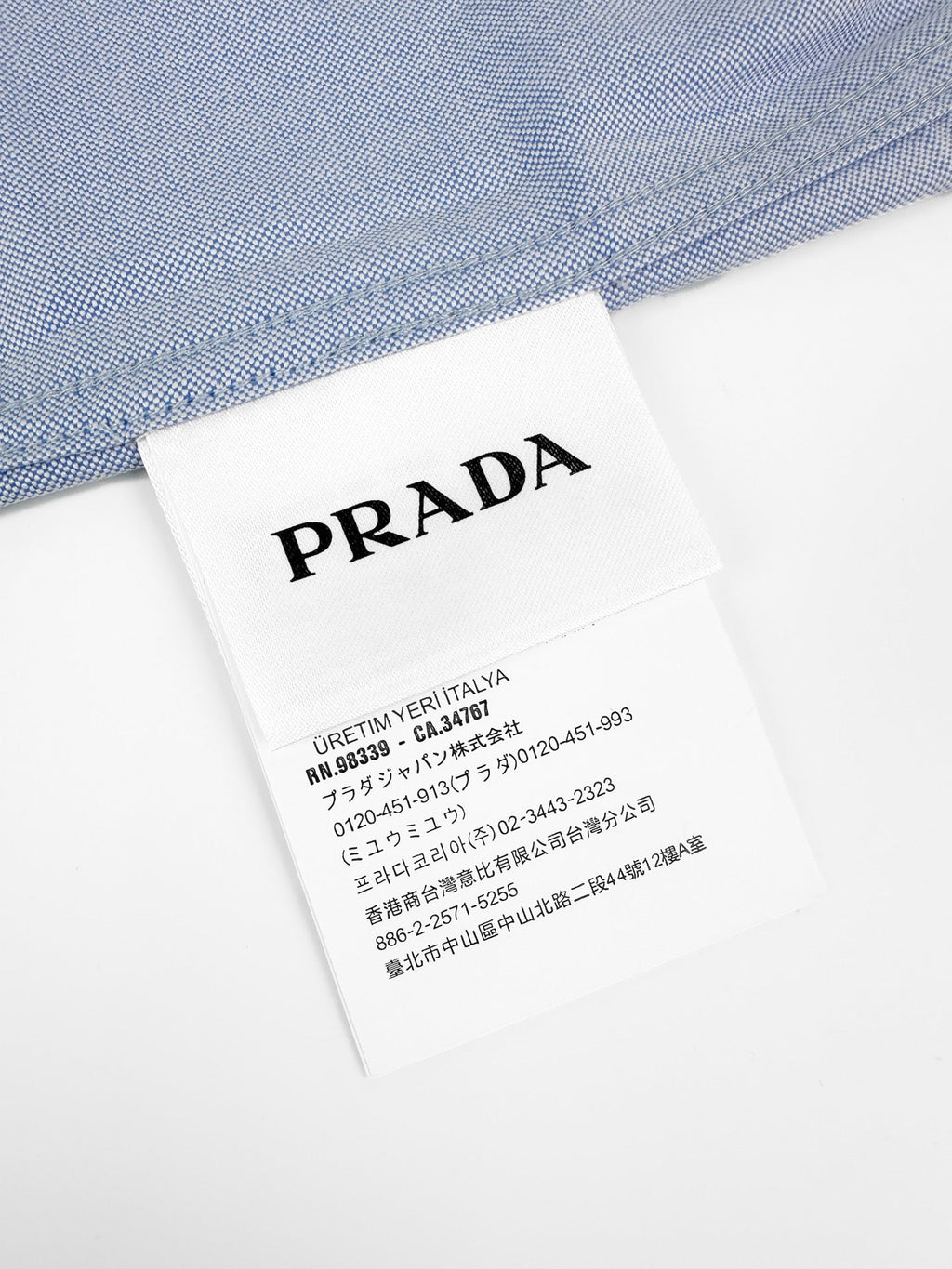2026 New Triangle Brand Embroidered Logo Shirt (BB858-B15)