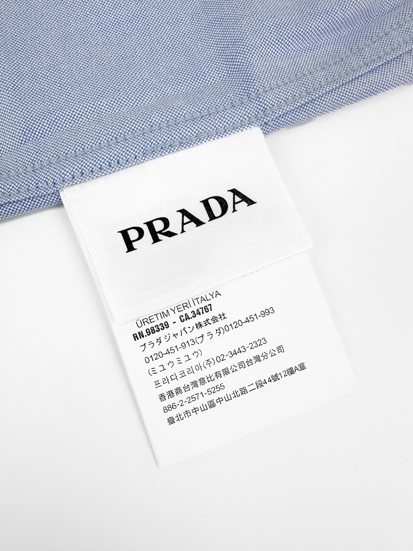 2026 New Triangle Brand Embroidered Logo Shirt (BB858-B15)