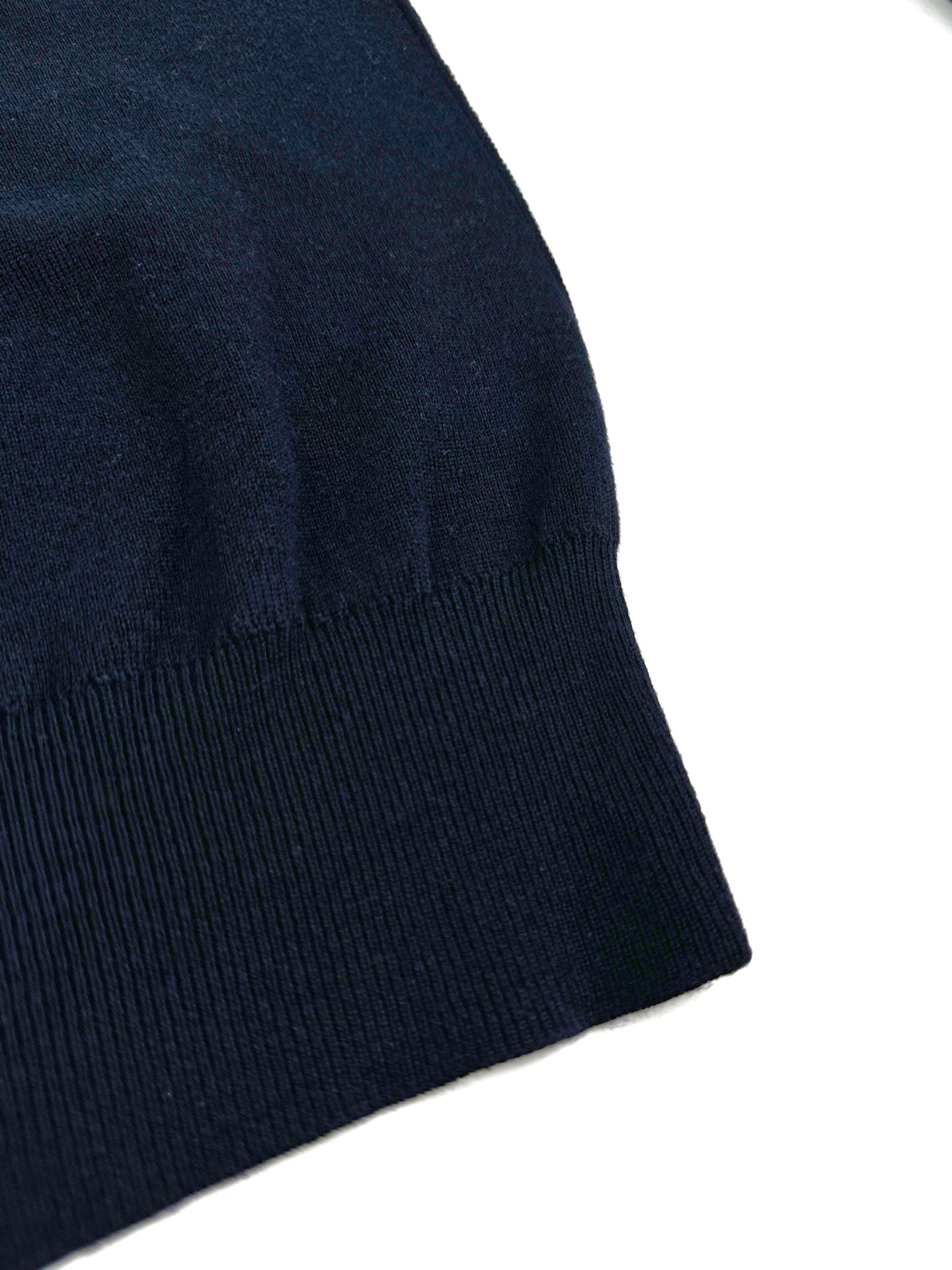 2026 New BBR Embroidered Logo Polo Neck Knit Top (AA598-A60)