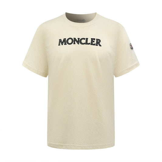 2026 New Mon Logo Print Short-Sleeved T-Shirt (BB868-A10)