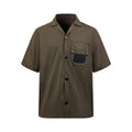 2026 New Mon Logo Patch Pocket Short-Sleeved Shirt (AA613-A85)