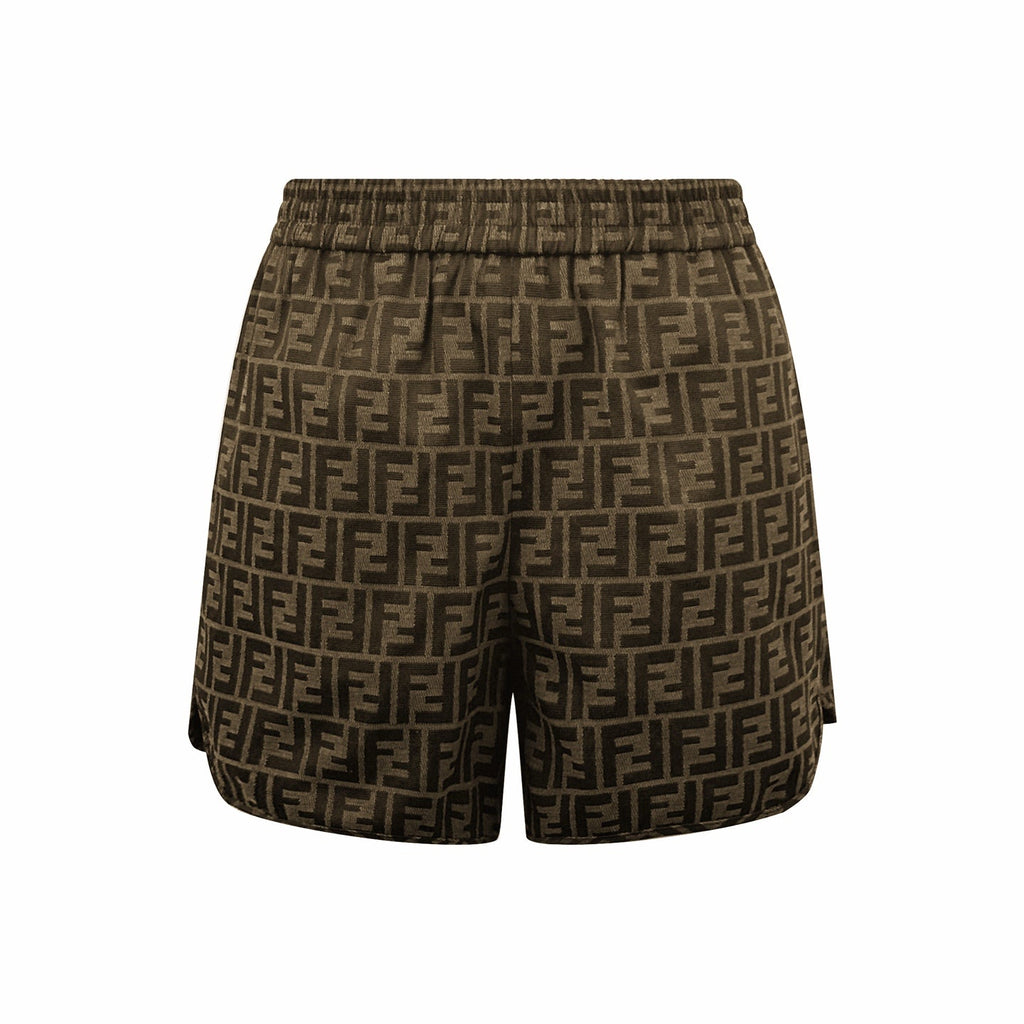 2026 Women's FF All-over Print Casual Shorts (DD134)