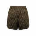 2026 Women's FF All-over Print Casual Shorts (DD134)