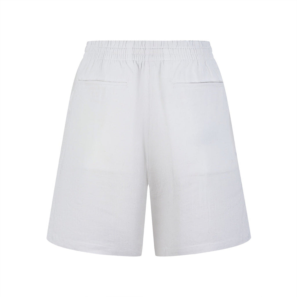 2026 Women's RL Embroidered Linen Shorts (FF749)