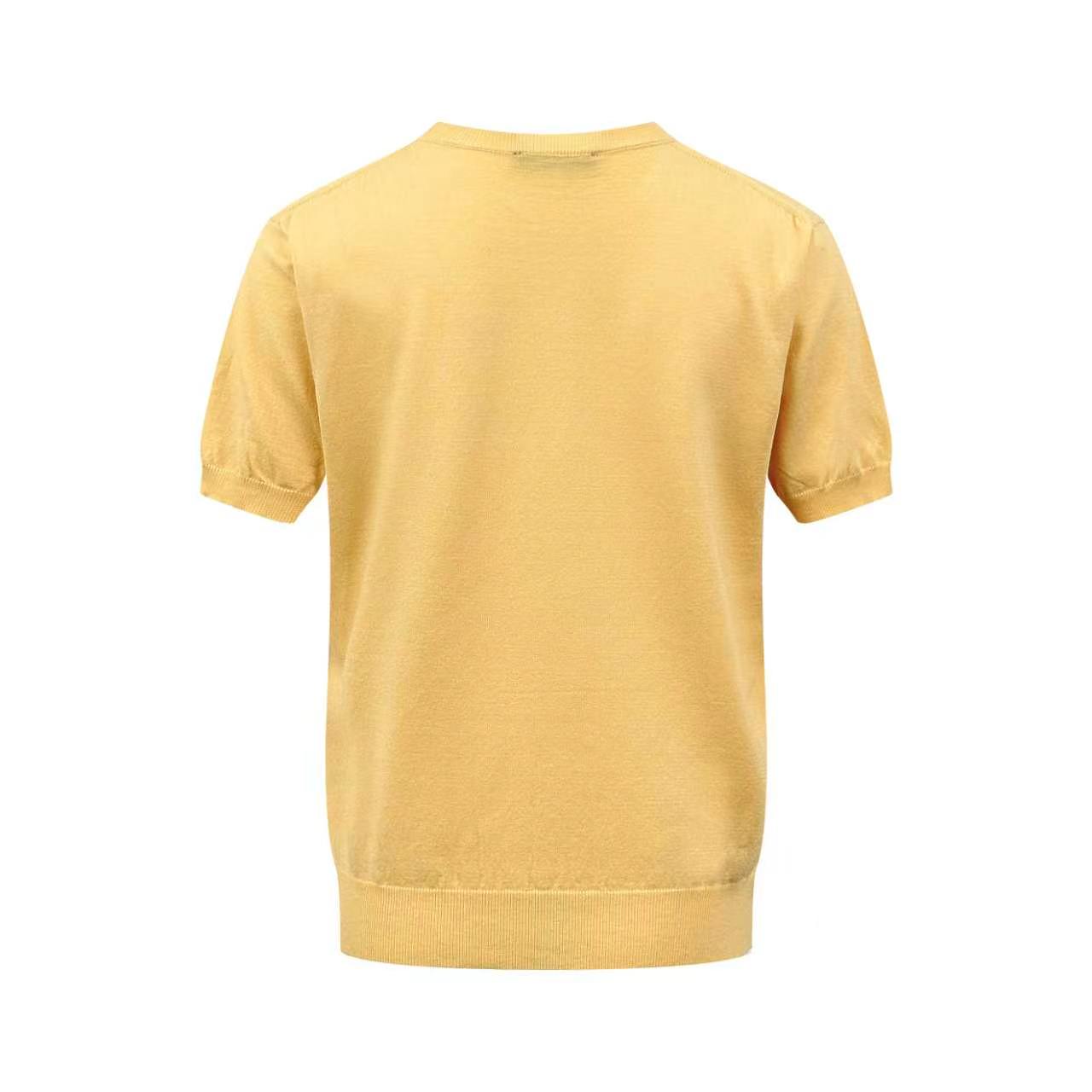 2026 Women's Triangle Brand Embroidered Short-Sleeved Jumper (DD119)
