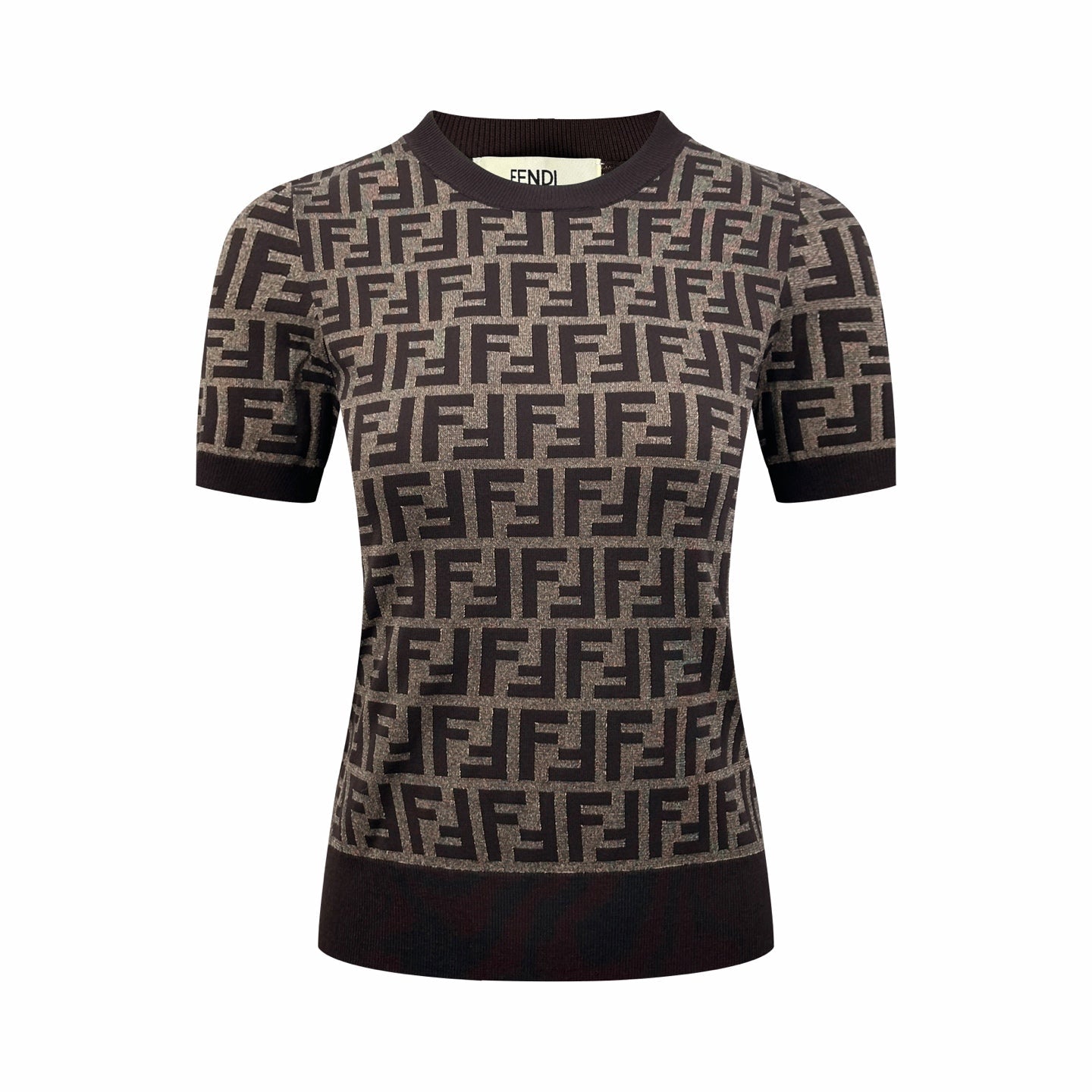 2026 Women's FF All-over Print Short-sleeved Jumper (DD130)