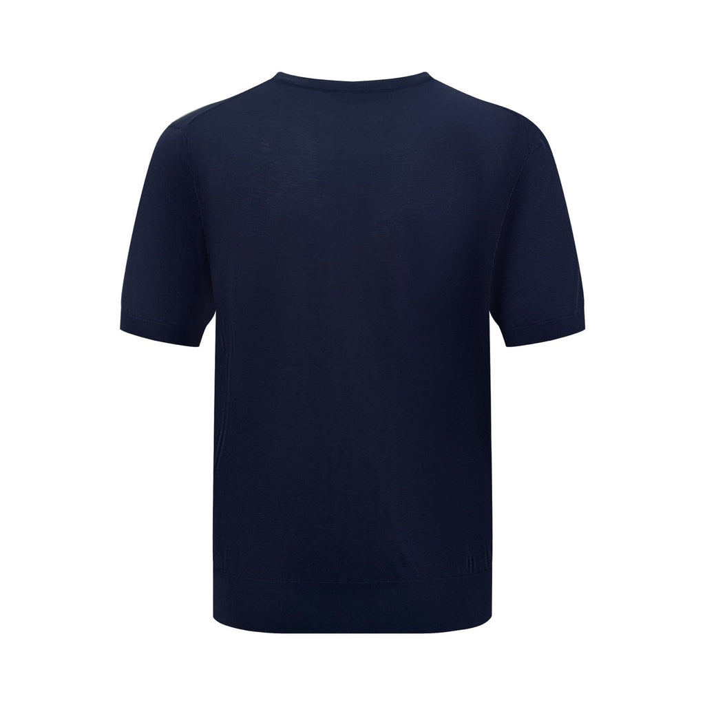 2026 New Triangle Brand Logo Embroidered Short-Sleeved Jumper (AA619-A50)