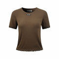 2026 Women's MM Lace Short-Sleeved T-Shirt (FF740)
