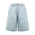 2026 New Arrival: LY Embroidered Denim Shorts (BB839-A80)
