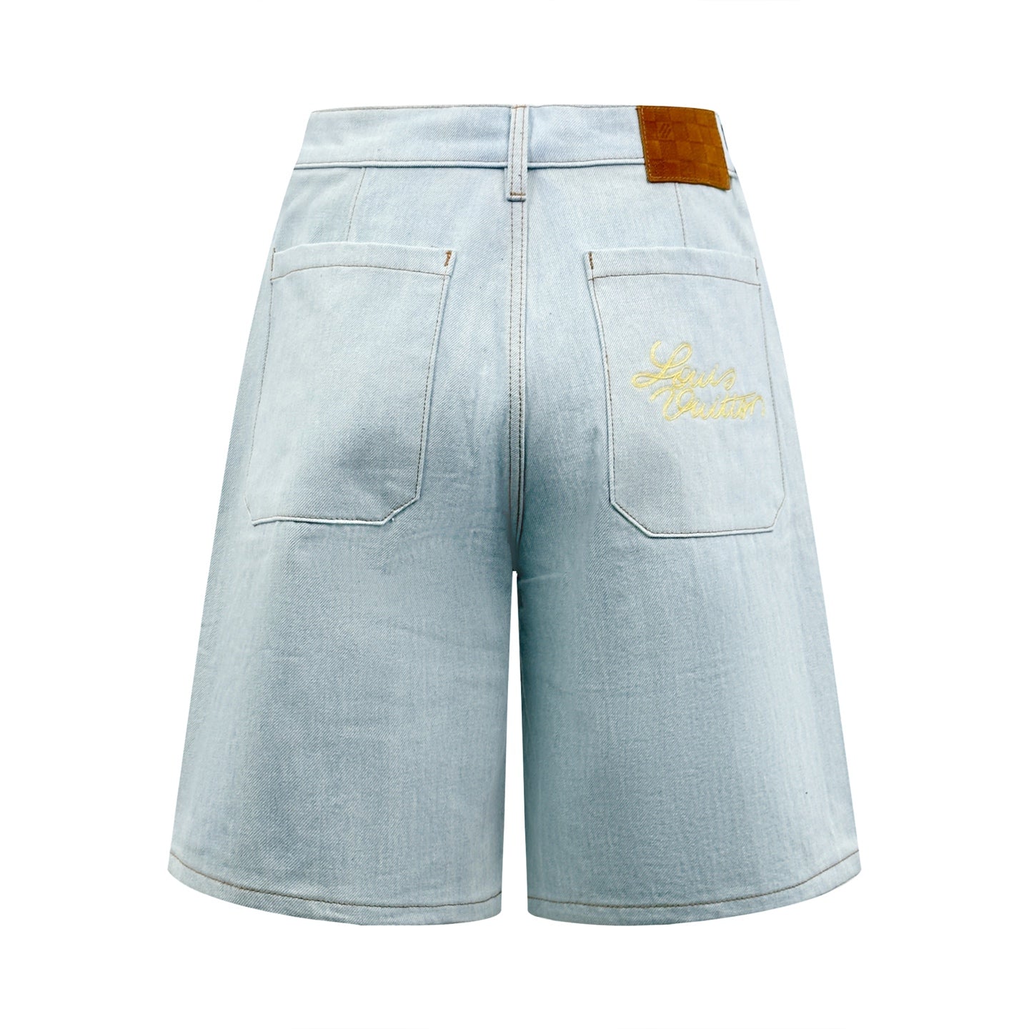 2026 New Arrival: LY Embroidered Denim Shorts (BB839-A80)
