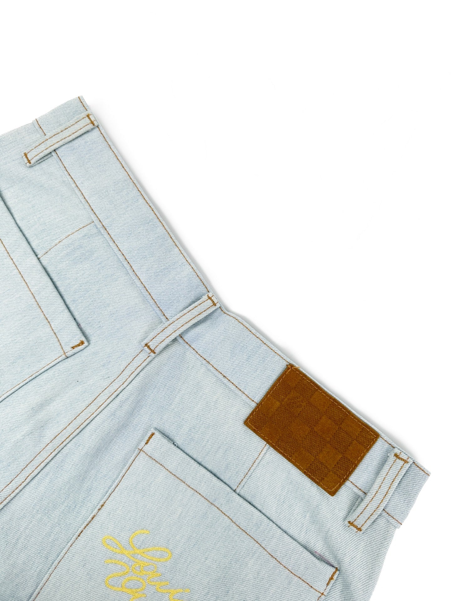 2026 New Arrival: LY Embroidered Denim Shorts (BB839-A80)