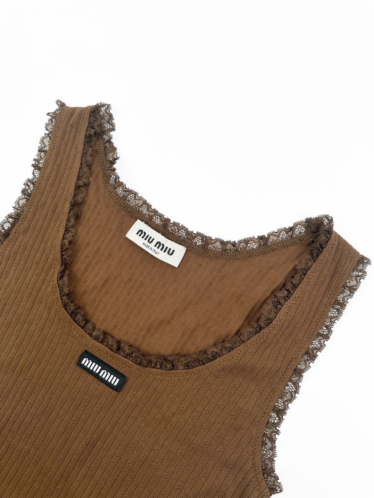 2026 Women's MM Lace-Trimmed Tank Top (FF742)