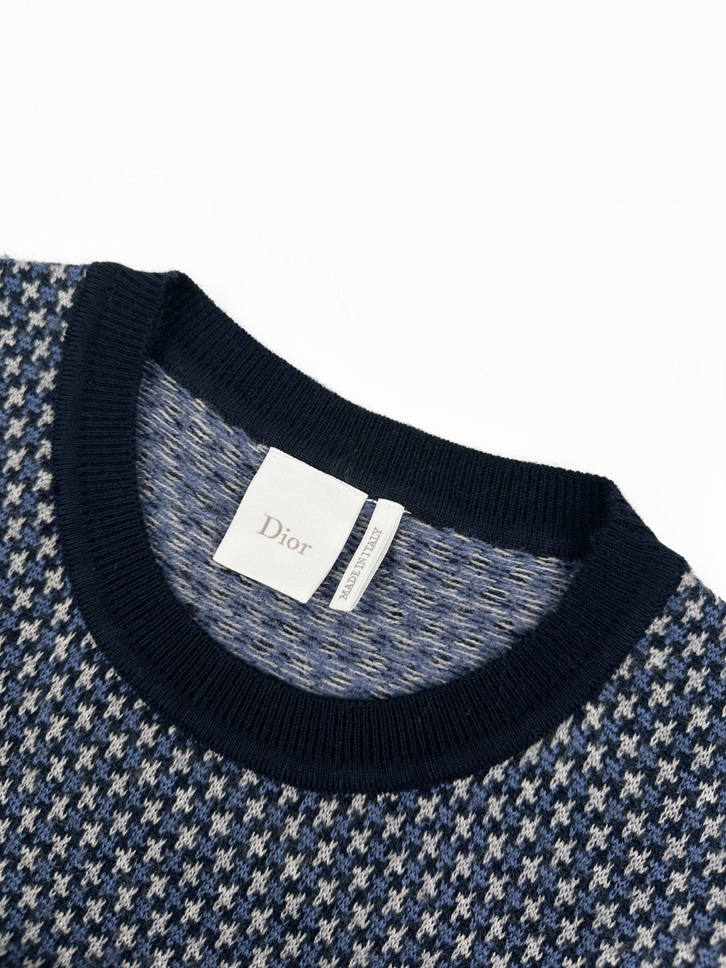 2026 Women's CD Jacquard Embroidered Short-Sleeved Jumper (DD110)