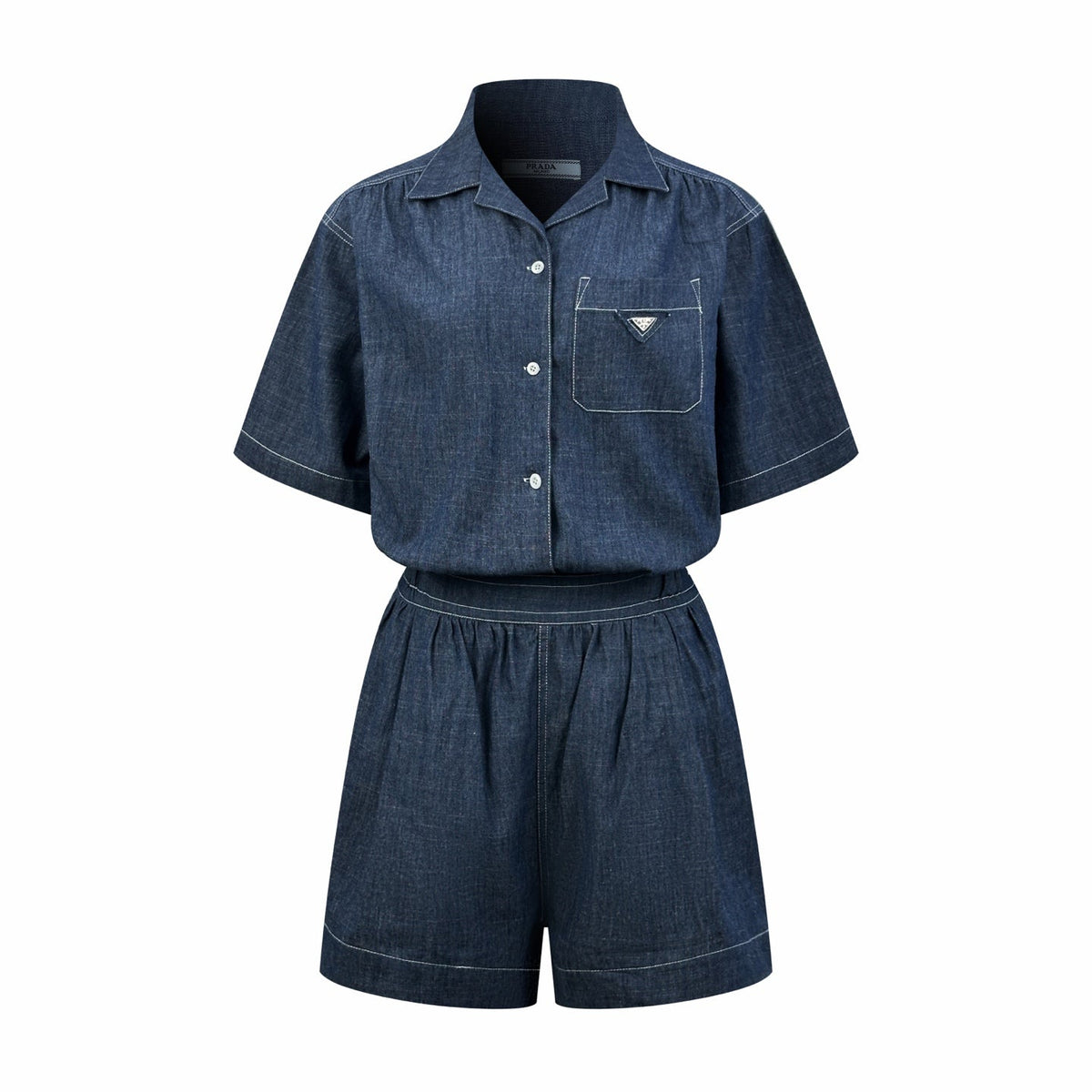 2026 Women's Triangle Brand Denim Dress (DD121)