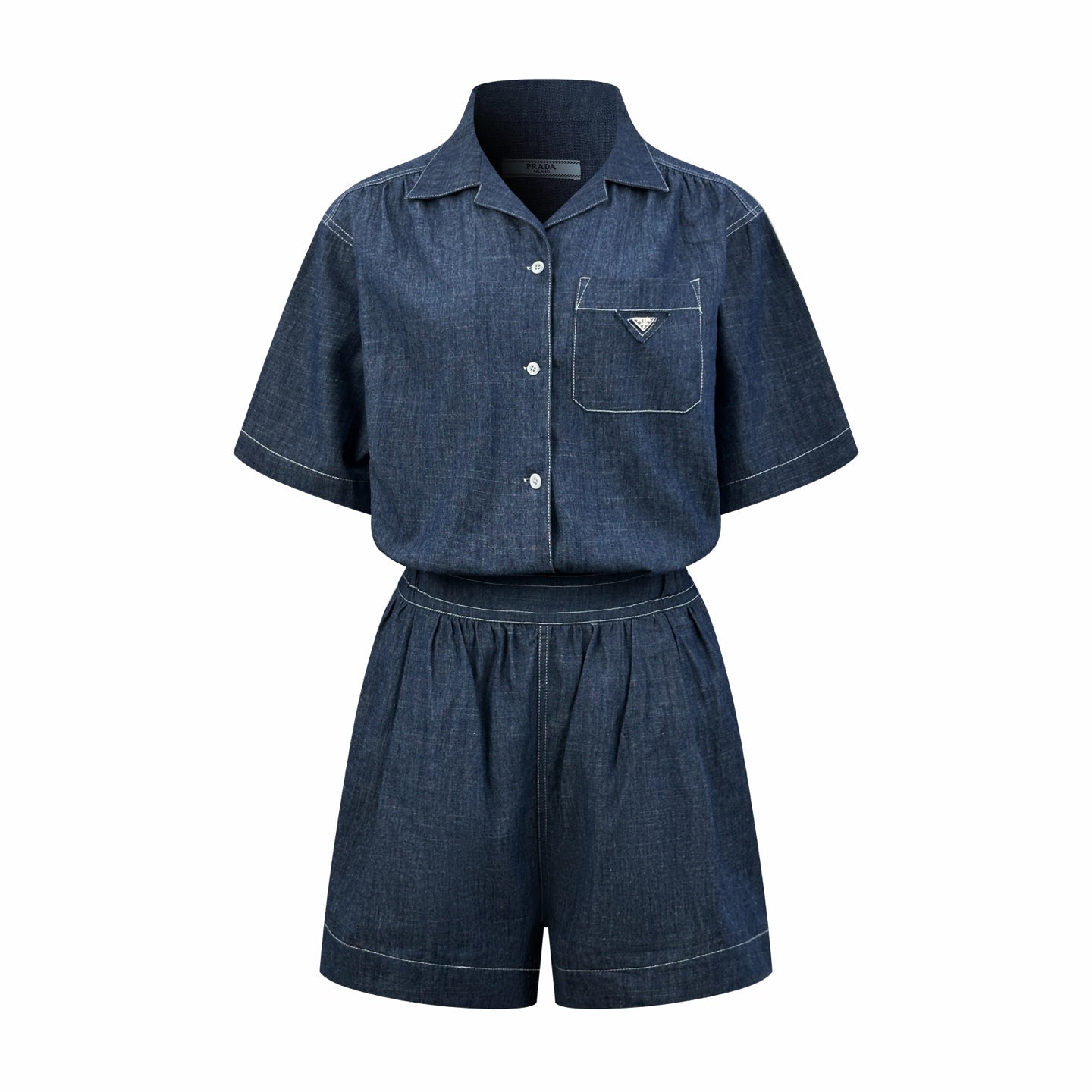 2026 Women's Triangle Brand Denim Dress (DD121)