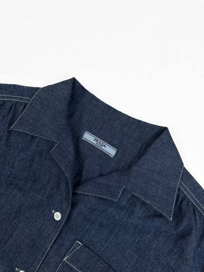 2026 Women's Triangle Brand Denim Dress (DD121)