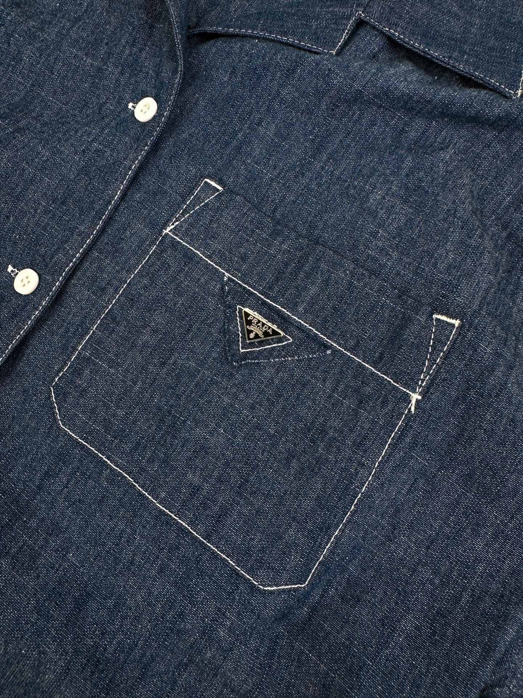 2026 Women's Triangle Brand Denim Dress (DD121)