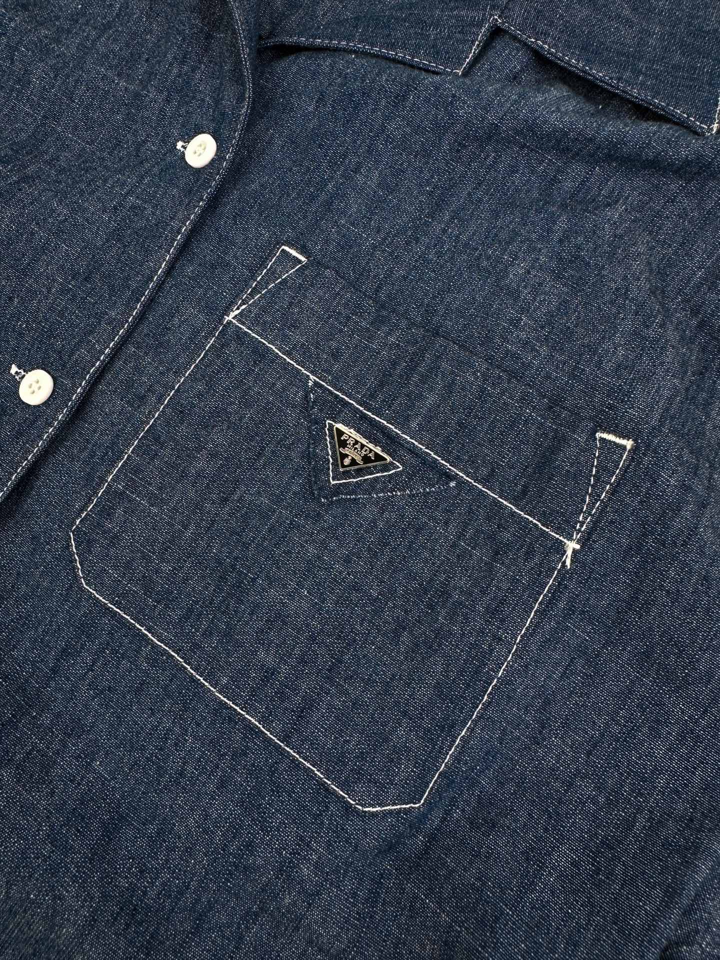 2026 Women's Triangle Brand Denim Dress (DD121)