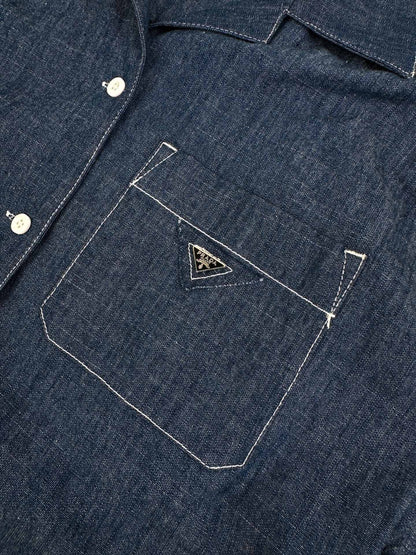 2026 Women's Triangle Brand Denim Dress (DD121)