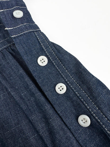 2026 Women's Triangle Brand Denim Dress (DD121)