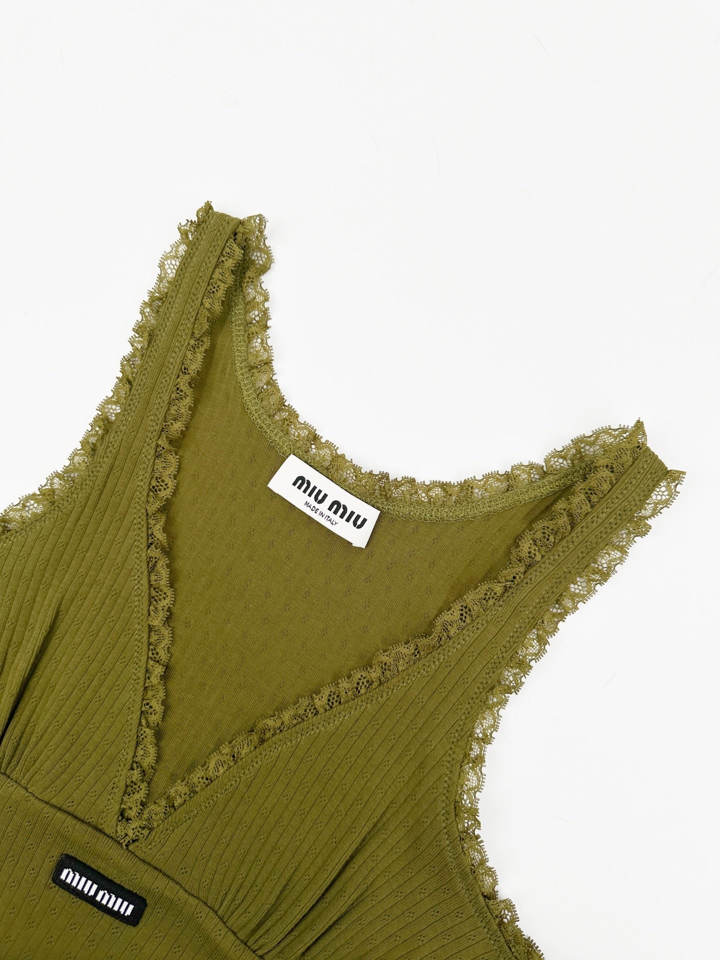 2026 Women's MM Lace-Trimmed Spaghetti-Strap Dress (FF739)
