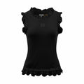 2026 Women's Way Embroidered Ruffle Tank Top (DD129)