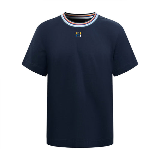 2026 New FF Two-Tone Embroidered Short-Sleeve Shirt (AA643-A10)
