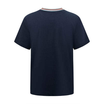2026 New FF Two-Tone Embroidered Short-Sleeve Shirt (AA643-A10)