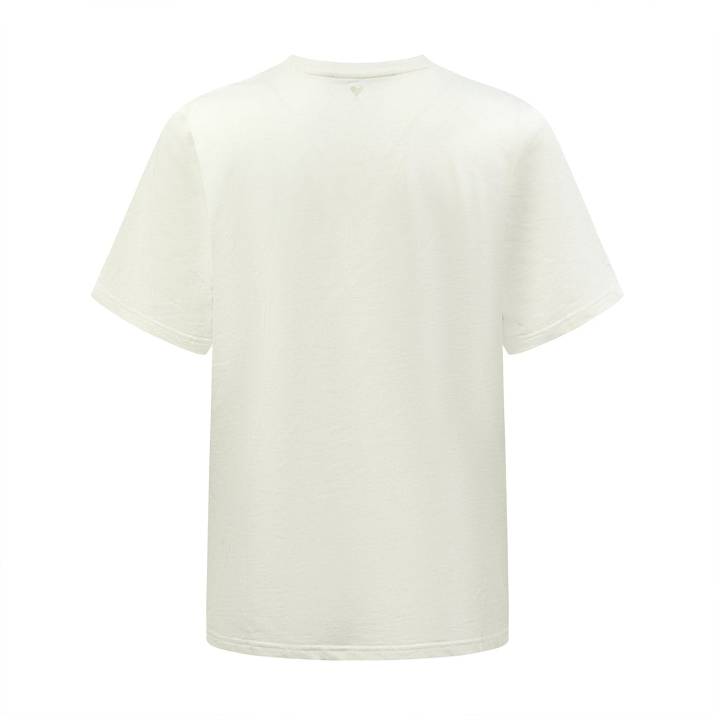 2026 New Heart A Letter Print Square T-shirt (BB880-A15)
