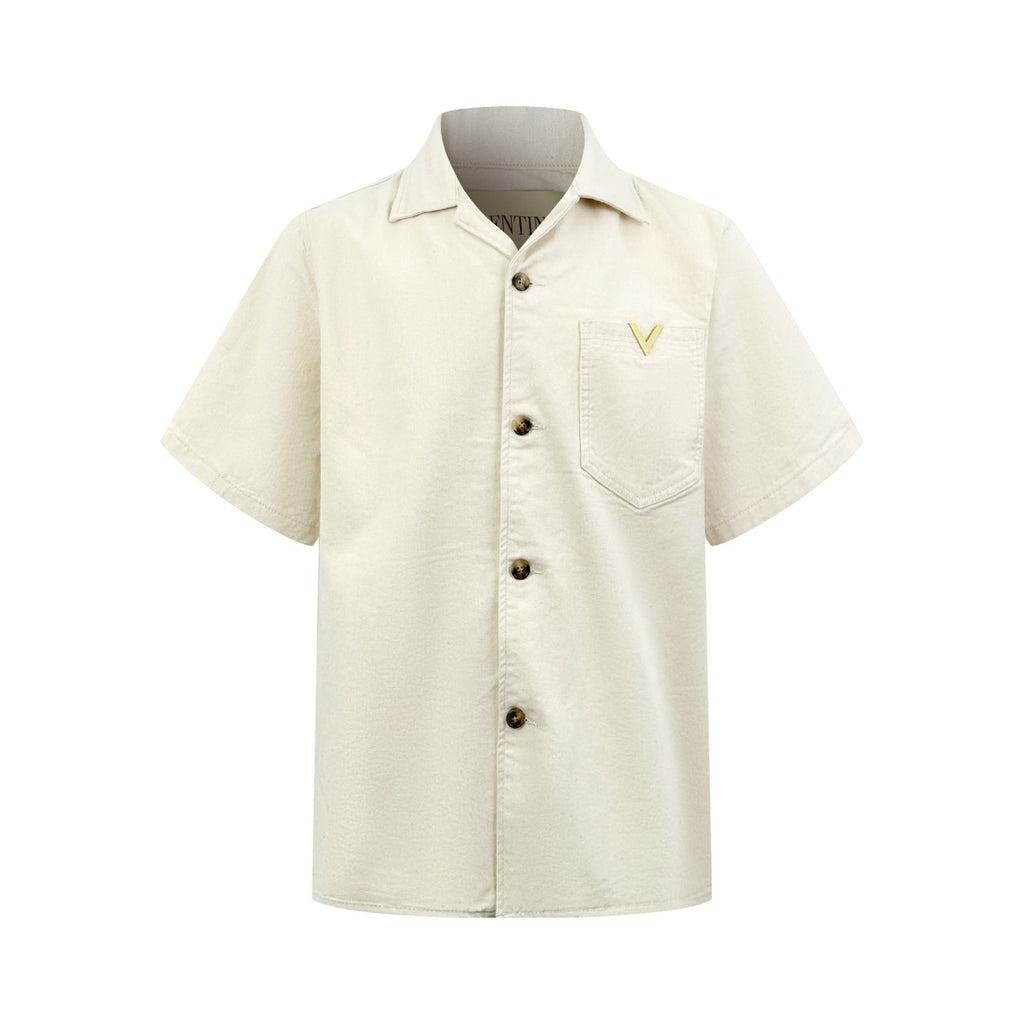 2026 New Style VA Logo Denim Shirt (AA618-A85)
