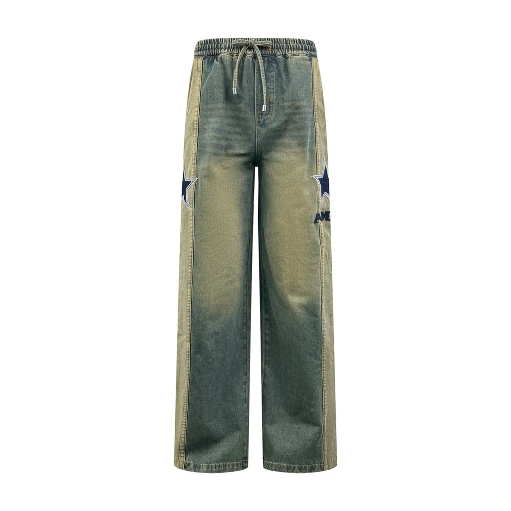 2026 New AR Logo Embroidered Jeans (BB861-B55)
