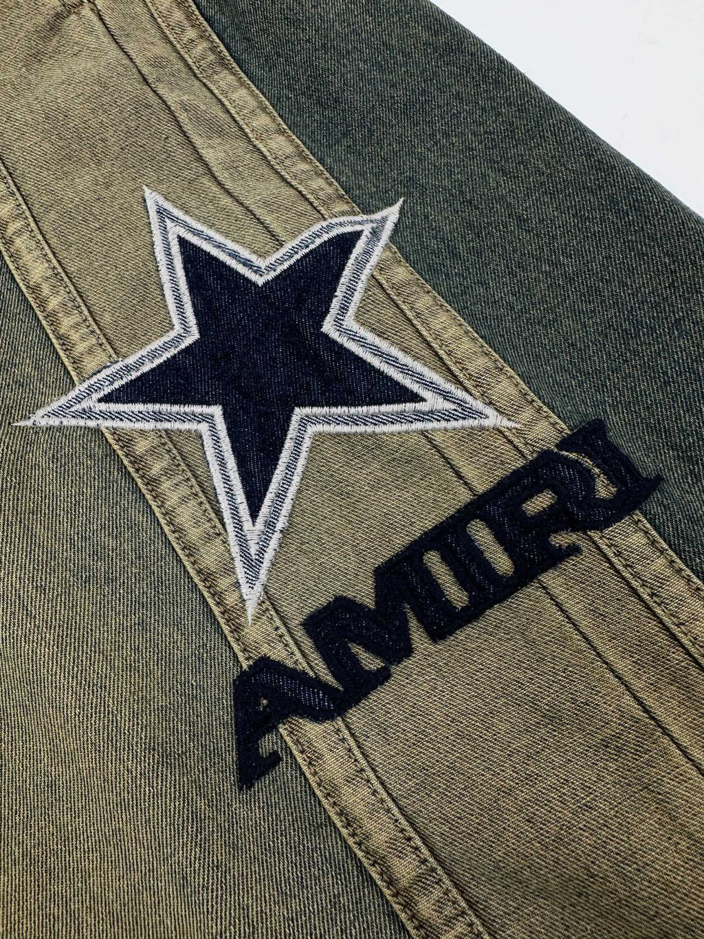 2026 New AR Logo Embroidered Jeans (BB861-B55)