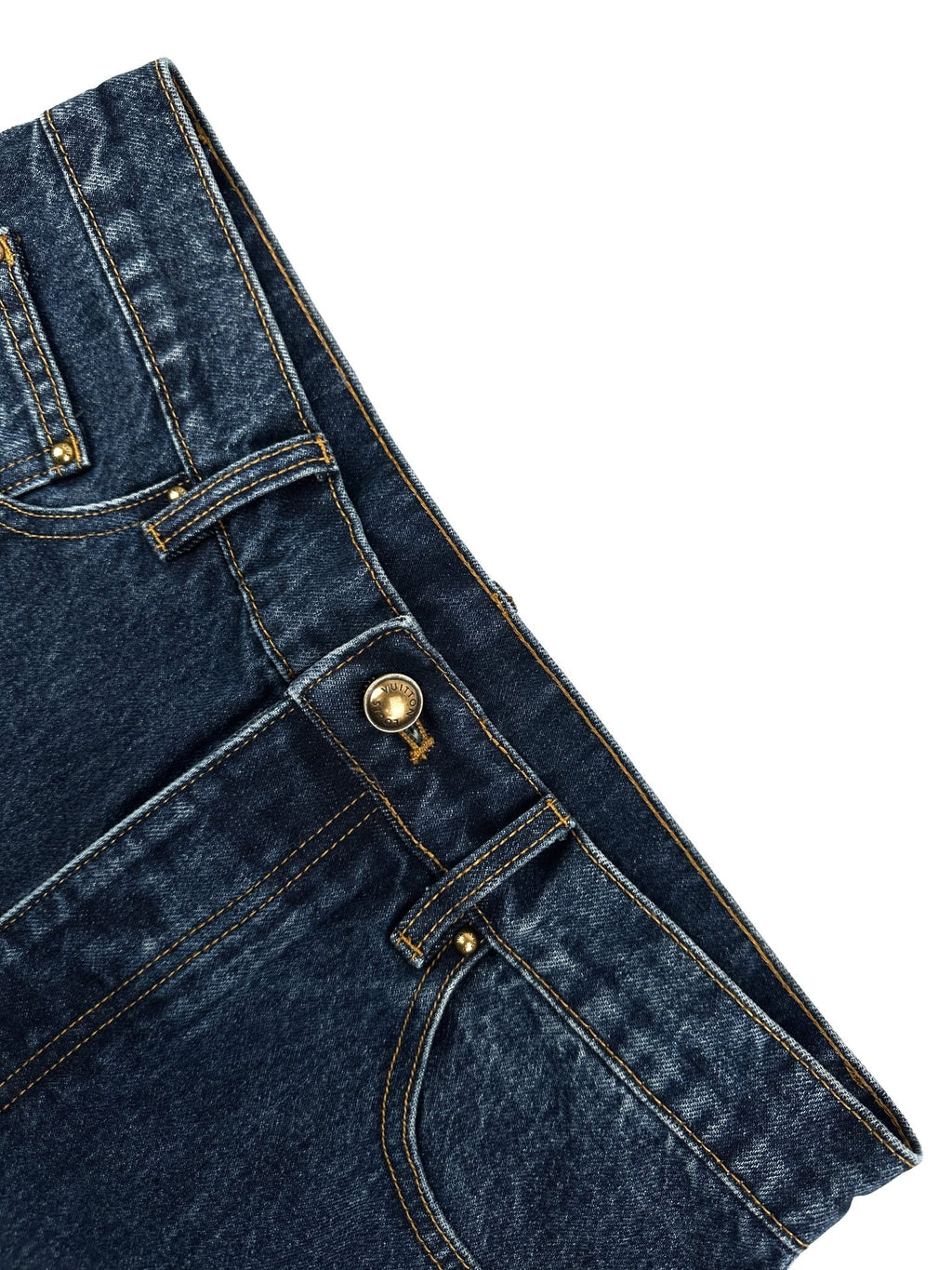 2026 New LY Logo Cuffed Jeans (BB866-B70)