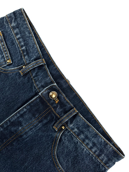 2026 New LY Logo Cuffed Jeans (BB866-B70)