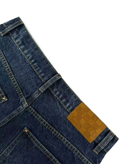 2026 New LY Logo Cuffed Jeans (BB866-B70)