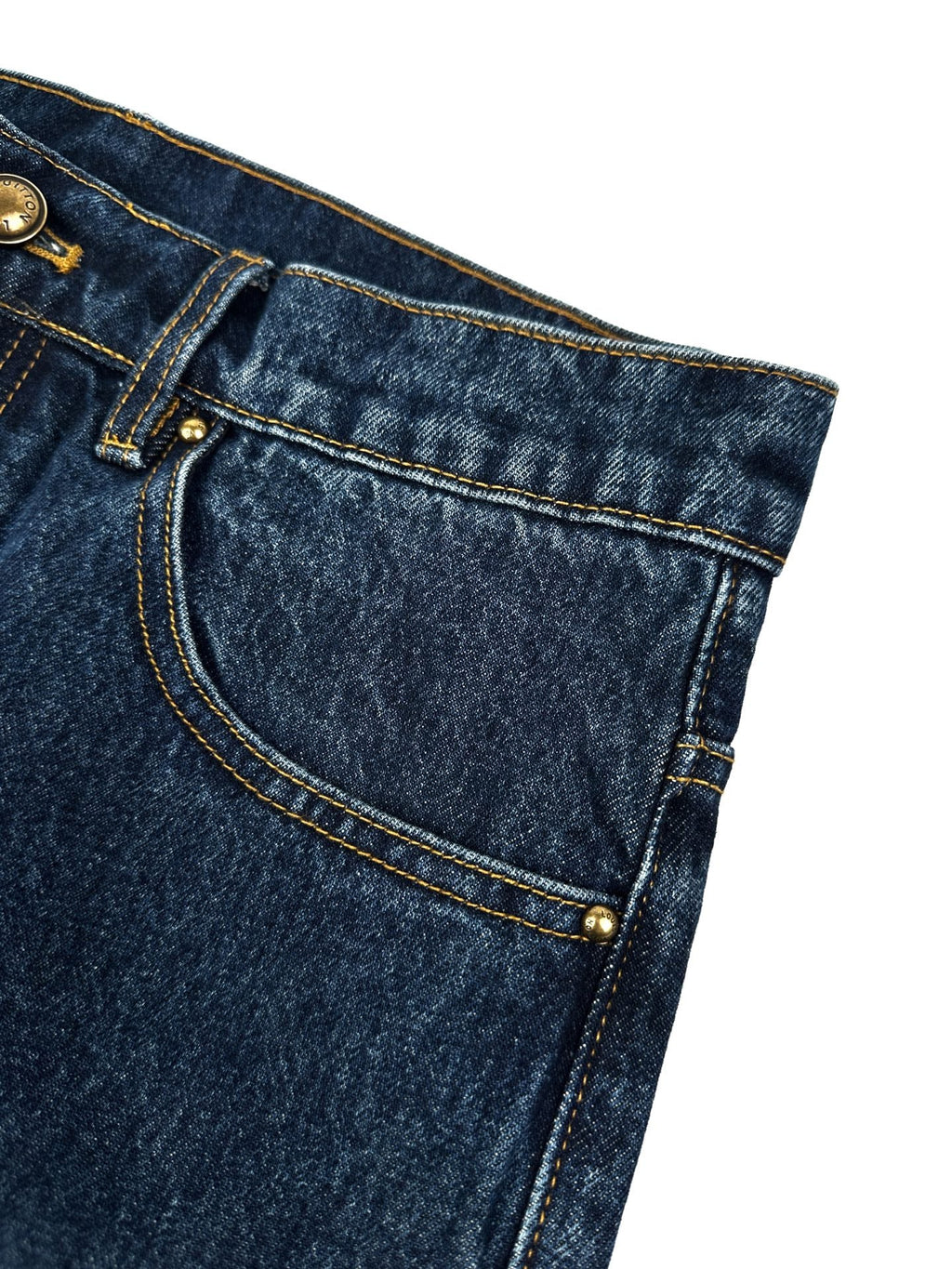 2026 New LY Logo Cuffed Jeans (BB866-B70)