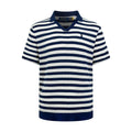 2026 New RL Embroidered Stripe Short-Sleeved Jumper (CC984-A70)