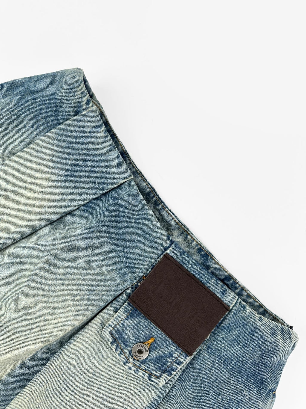2026 Women's Way Leather Denim Mini Skirt (EE417)