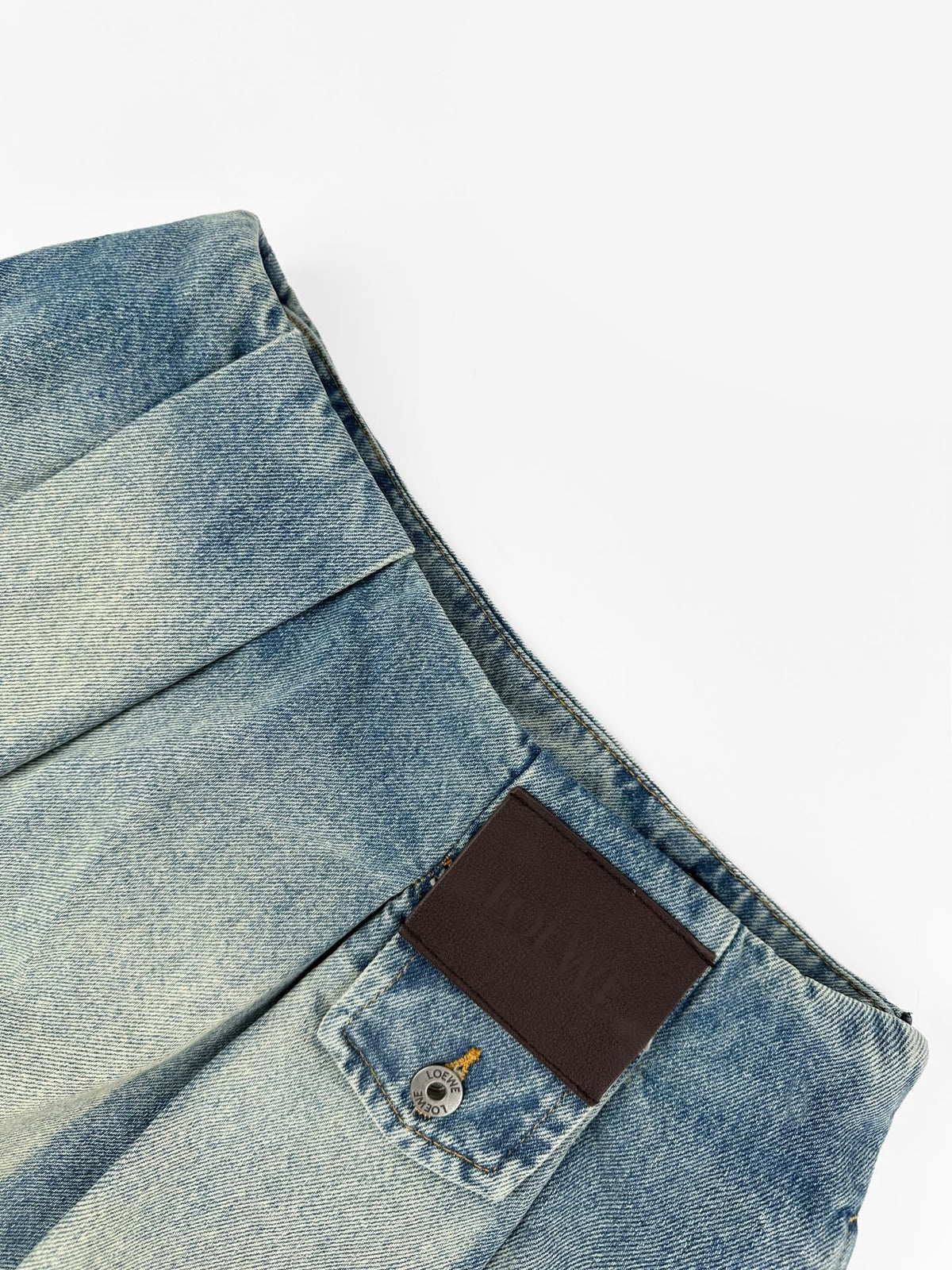 2026 Women's Way Leather Denim Mini Skirt (EE417)
