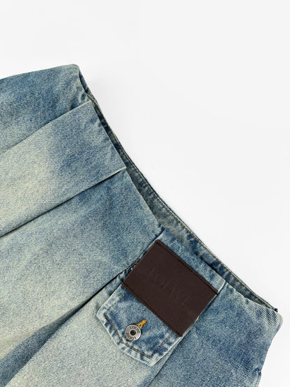 2026 Women's Way Leather Denim Mini Skirt (EE417)