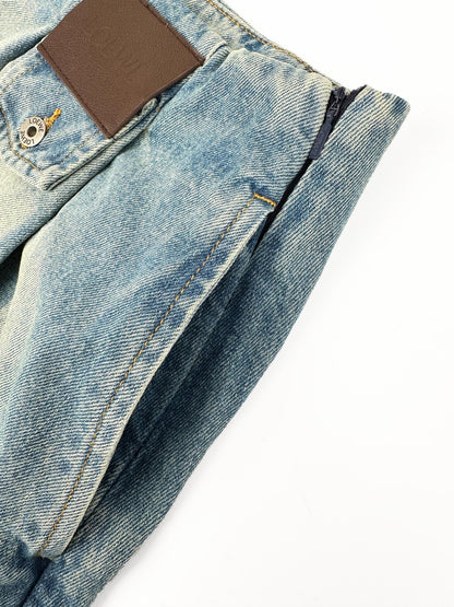 2026 Women's Way Leather Denim Mini Skirt (EE417)