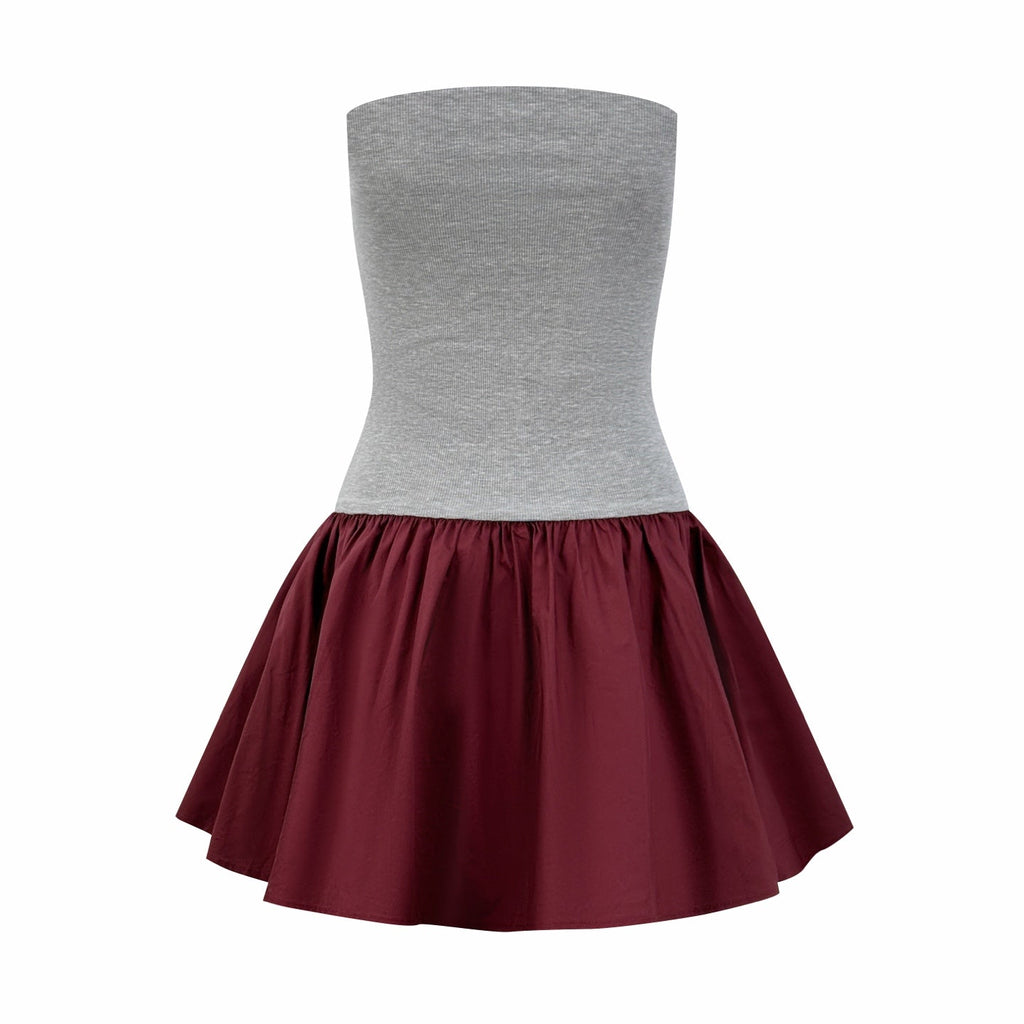 2026 Women's MM Logo Zipper Dress (FF735)