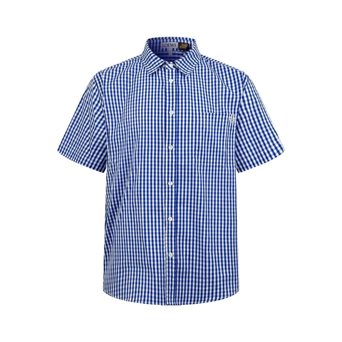 2026 New Way Embroidered Check Short-Sleeved Shirt (AA628-A70)