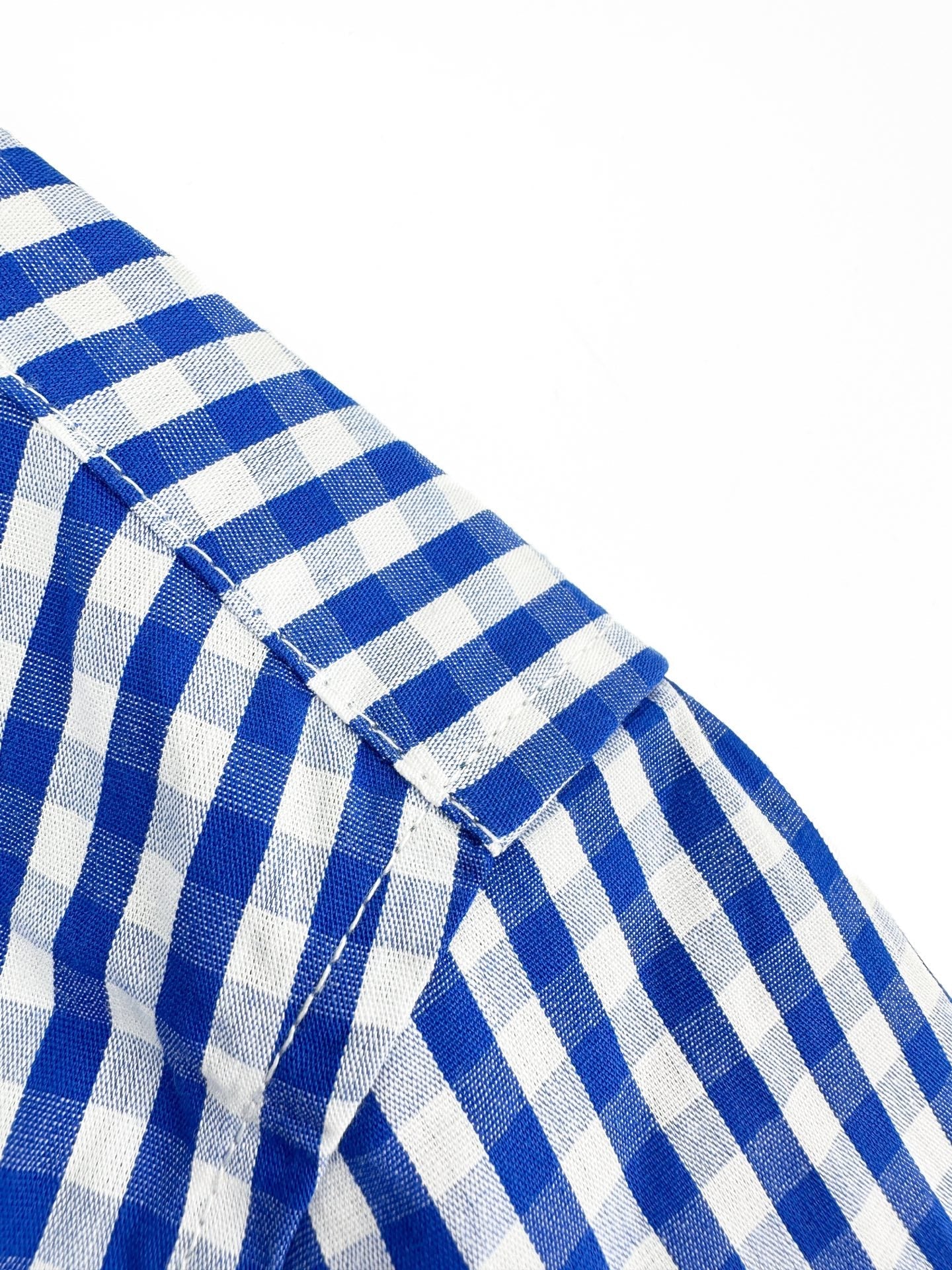 2026 New Way Embroidered Check Short-Sleeved Shirt (AA628-A70)