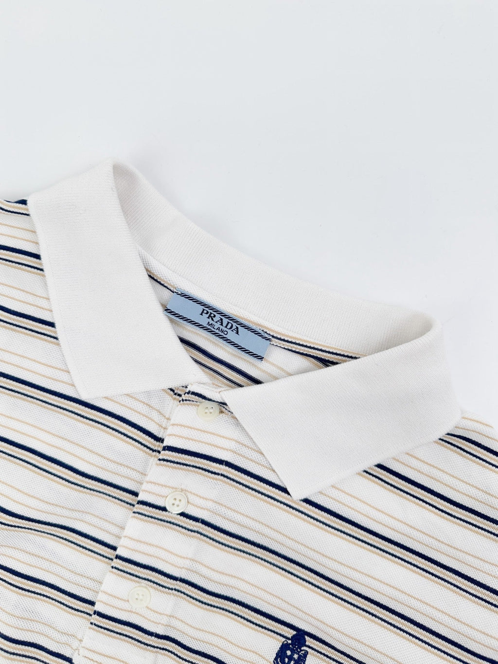 2026 Women's Triangle Brand Striped Embroidered Polo Shirt (FF752)