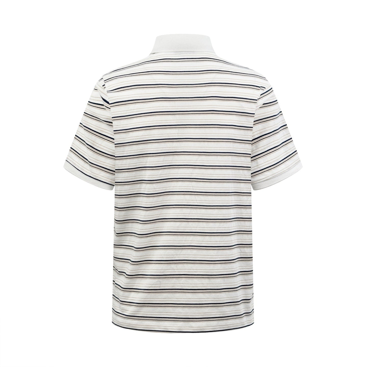 2026 New Triangle Brand Logo Striped Polo Shirt (CC992-A60)