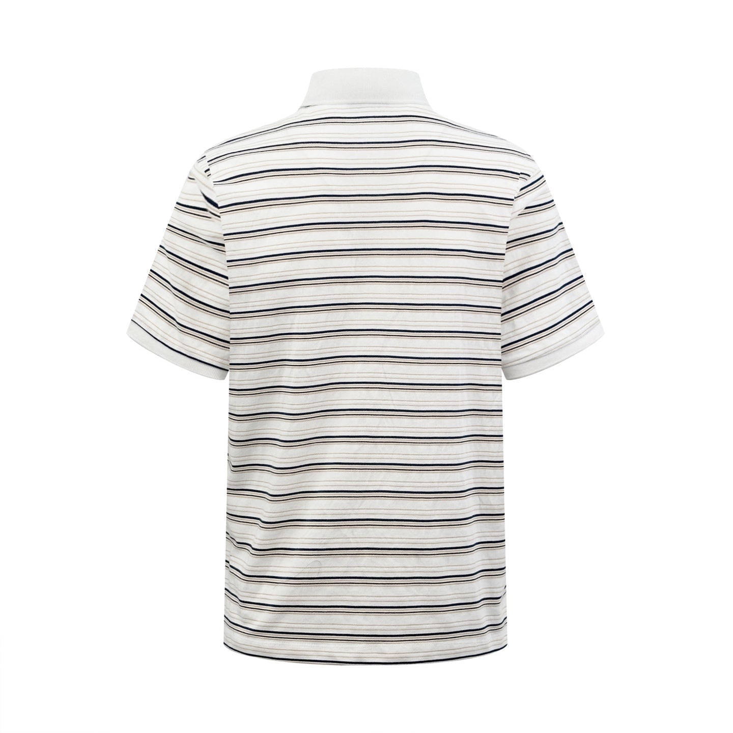 2026 New Triangle Brand Logo Striped Polo Shirt (CC992-A60)