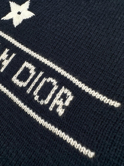 2026 Women's CD Embroidered Short-Sleeved Sweater (DD132)