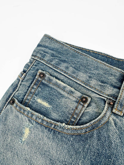 2026 New Arrival Acn Distressed Ripped Jeans (CC994-B60)