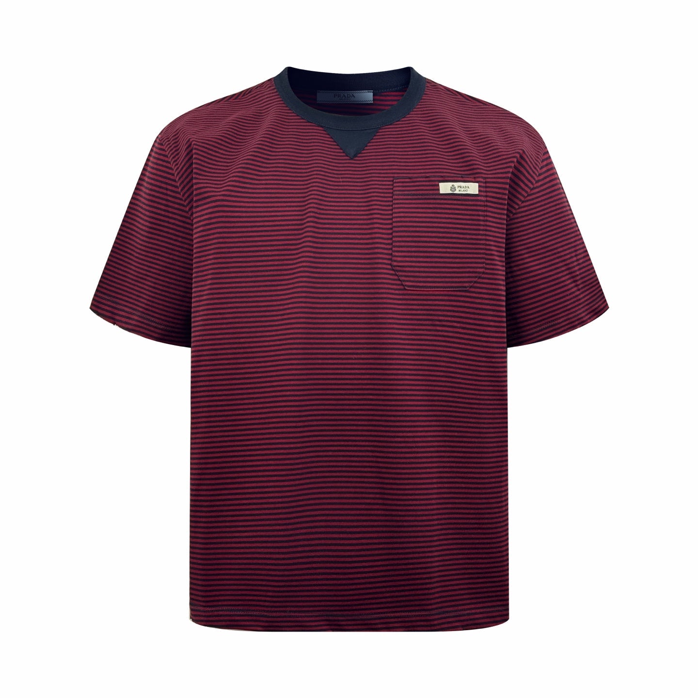 2026 New Triangle Brand Striped Pocket Short-Sleeve Shirt (CC939-A25)